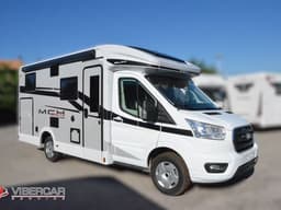 Mc Louis Mc4 339 Slim - semintegrale compatto con garage - letti gemelli in coda coda e basculante singolo